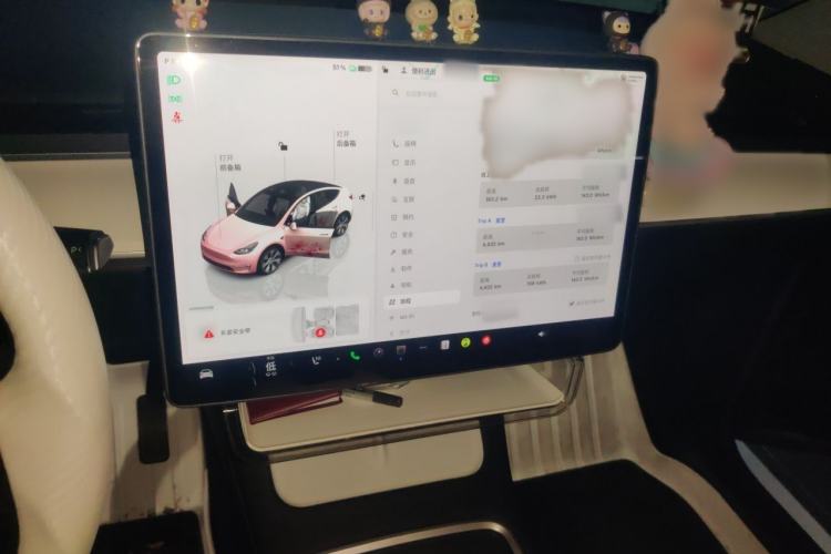 Used Tesla Model Y 2022 Revised Version Rear-Wheel Drive Audio And AC Panel