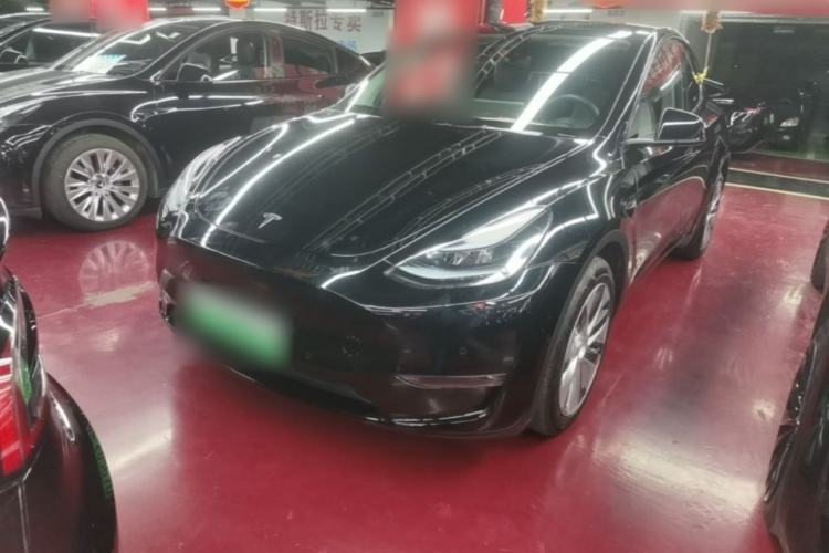 Used Tesla Model Y 2022 Revised Version Long-Range All-Wheel Drive Guazi used car, China used car export, Used car for sale, Used Tesla cars, Cheapest cars for sale, Electric vehicle, New energy car