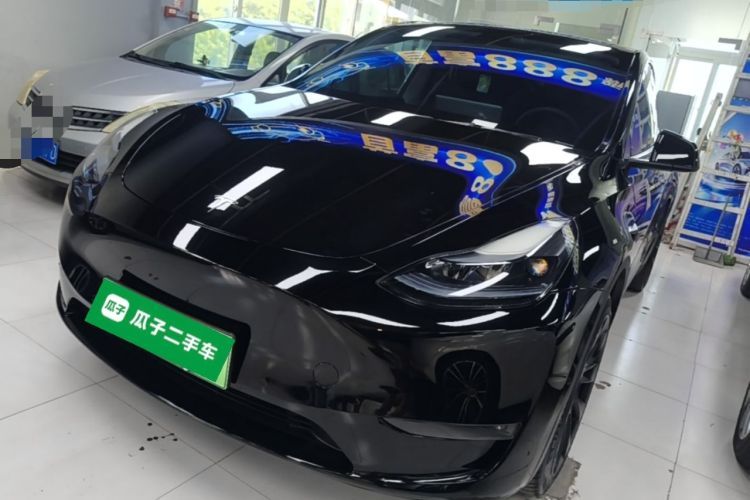 Used Tesla Model Y 2022 Revised Version Long-Range All-Wheel Drive Guazi used car, China used car export, Used car for sale, Used Tesla cars, Cheapest cars for sale, Electric vehicle, New energy car