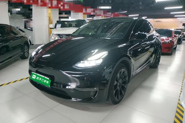 Used Tesla Model Y 2022 Revised Version Long-Range All-Wheel Drive Guazi used car, China used car export, Used car for sale, Used Tesla cars, Cheapest cars for sale, Electric vehicle, New energy car