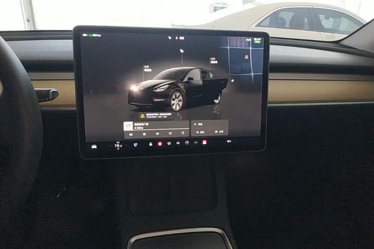 Used Tesla Model Y 2022 Rear-Wheel-Drive Version Audio And AC Panel