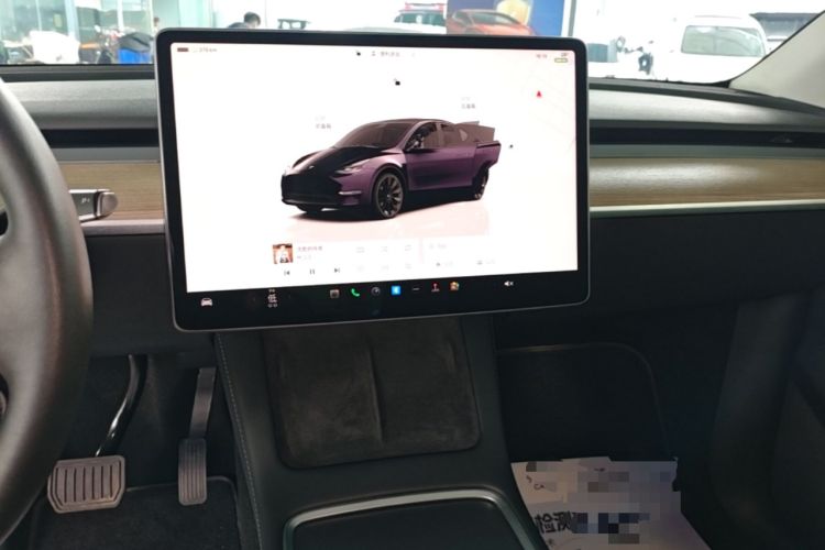 Used Tesla Model Y 2022 Rear-Wheel-Drive Version Audio And AC Panel