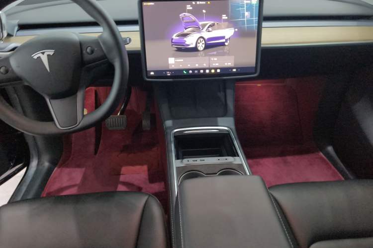 Used Tesla Model Y 2022 Rear-Wheel-Drive Version Audio And AC Panel