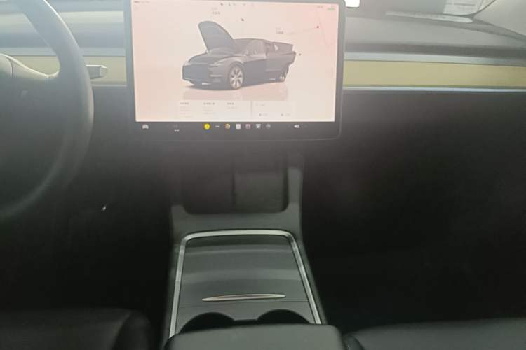 Used Tesla Model Y 2022 Rear-Wheel-Drive Version Audio And AC Panel