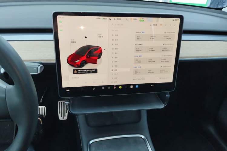 Used Tesla Model Y 2022 Rear-Wheel-Drive Version Audio And AC Panel