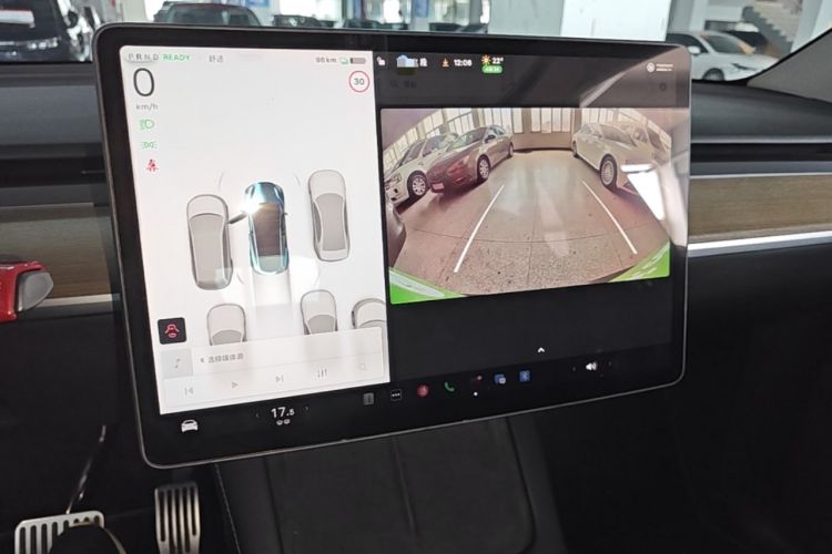 Used Tesla Model Y 2022 Rear-Wheel-Drive Version Audio And AC Panel