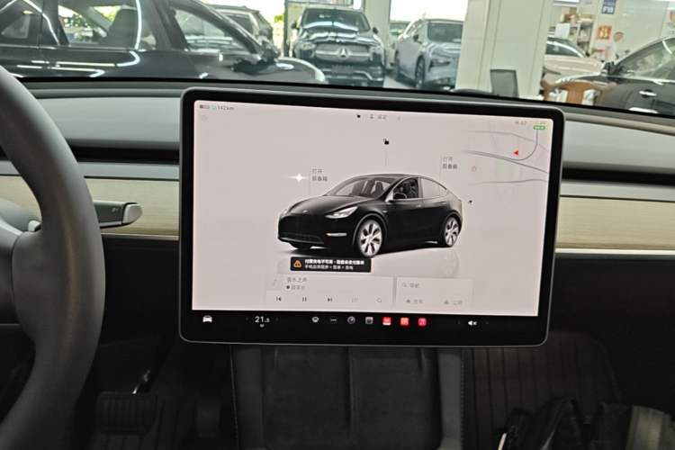 Used Tesla Model Y 2022 Rear-Wheel-Drive Version Audio And AC Panel