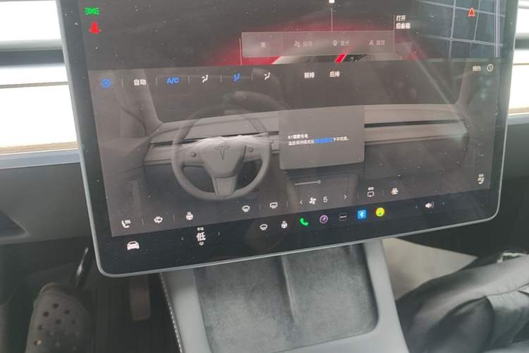 Used Tesla Model Y 2022 Rear-Wheel-Drive Version Audio And AC Panel
