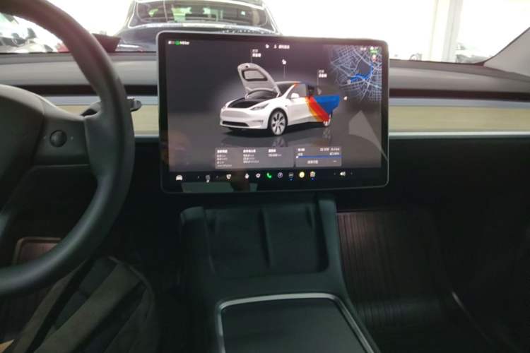 Used Tesla Model Y 2022 Revised Version Rear-Wheel Drive Audio And AC Panel