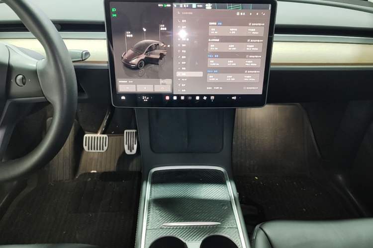 Used Tesla Model Y 2022 Rear-Wheel-Drive Version Audio And AC Panel