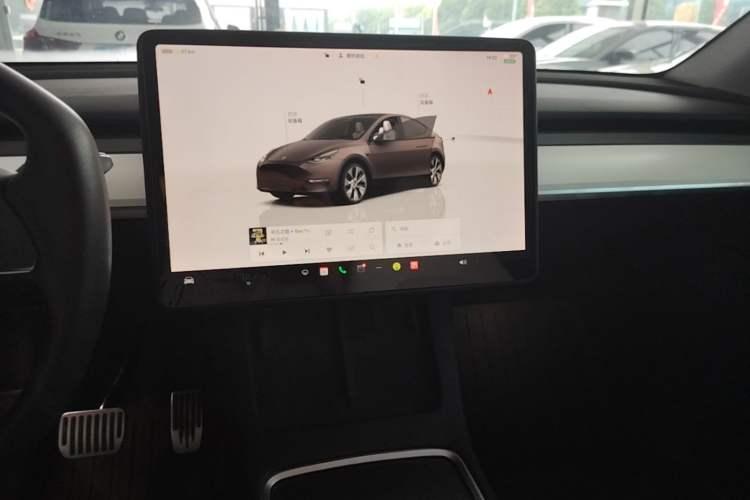 Used Tesla Model Y 2022 Revised Version Rear-Wheel Drive Audio And AC Panel