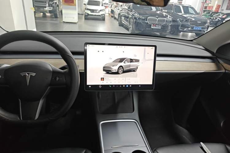 Used Tesla Model Y 2022 Rear-Wheel-Drive Version Audio And AC Panel