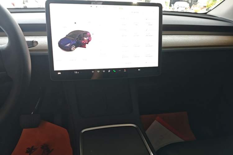 Used Tesla Model Y 2022 Rear-Wheel-Drive Version Audio And AC Panel