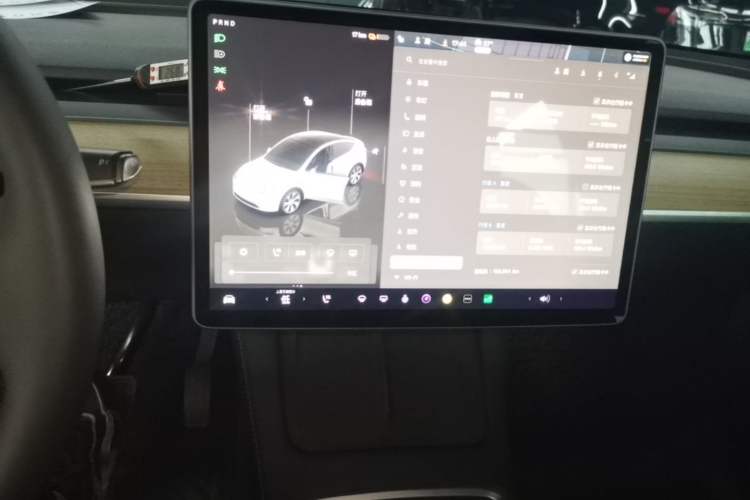 Used Tesla Model Y 2022 Rear-Wheel-Drive Version Audio And AC Panel