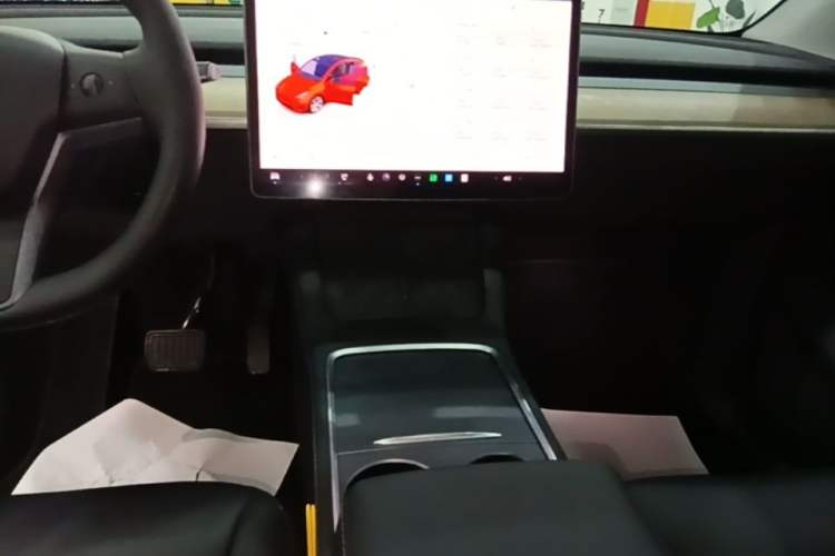 Used Tesla Model Y 2022 Rear-Wheel-Drive Version Audio And AC Panel