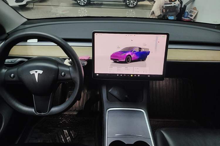 Used Tesla Model Y 2022 Rear-Wheel-Drive Version Audio And AC Panel