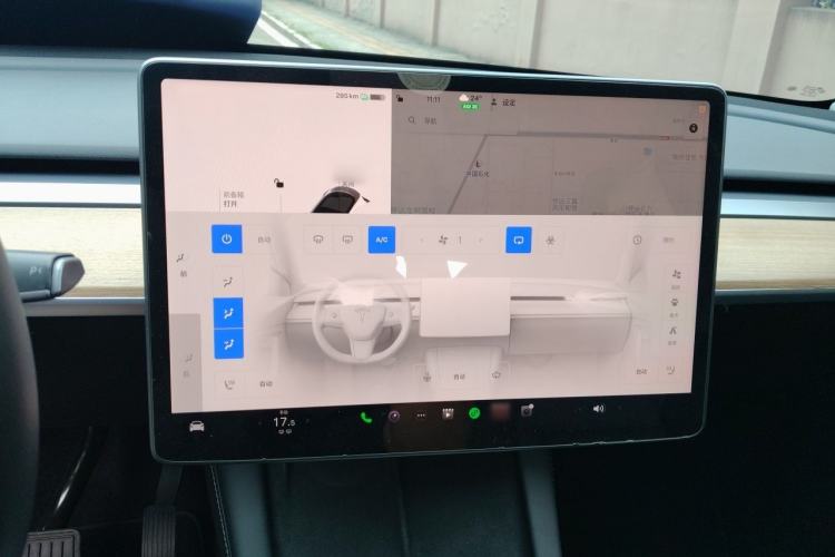 Used Tesla Model Y 2022 Rear-Wheel-Drive Version Audio And AC Panel