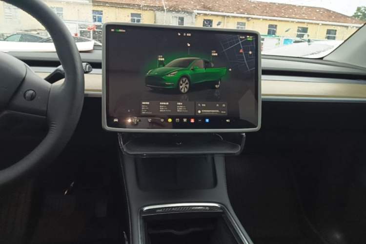 Used Tesla Model Y 2022 Rear-Wheel-Drive Version Audio And AC Panel