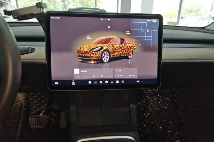 Used Tesla Model Y 2022 Rear-Wheel-Drive Version Audio And AC Panel