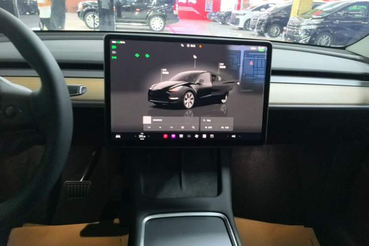 Used Tesla Model Y 2022 Rear-Wheel-Drive Version Audio And AC Panel