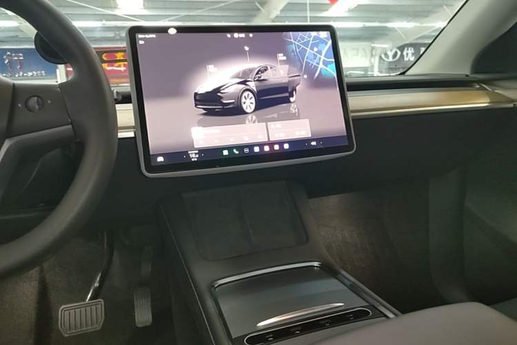 Used Tesla Model Y 2022 Rear-Wheel-Drive Version Audio And AC Panel