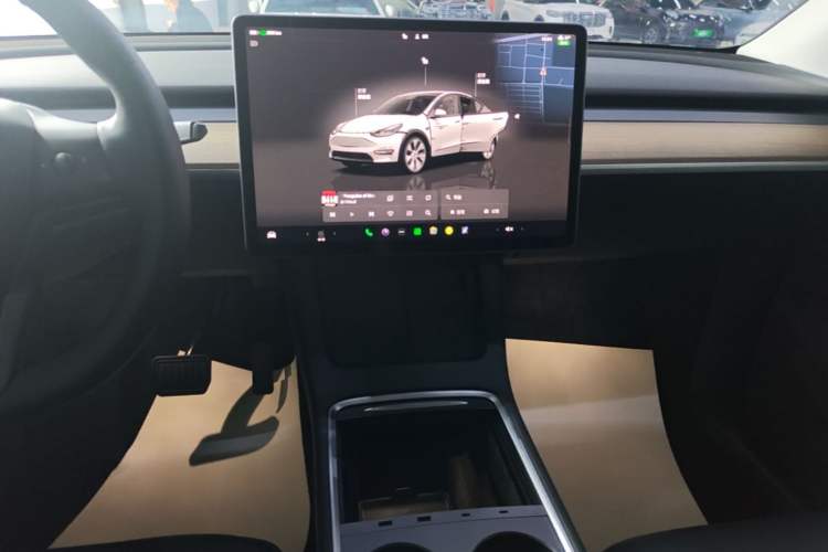 Used Tesla Model Y 2022 Revised Version Rear-Wheel Drive Audio And AC Panel