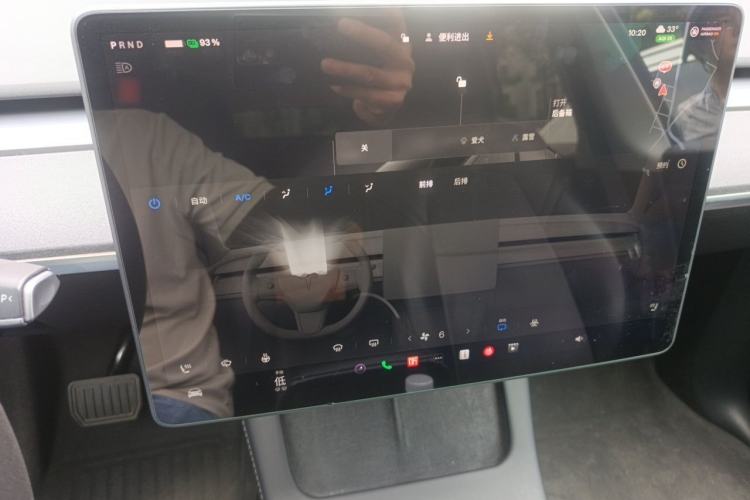 Used Tesla Model Y 2022 Rear-Wheel-Drive Version Audio And AC Panel