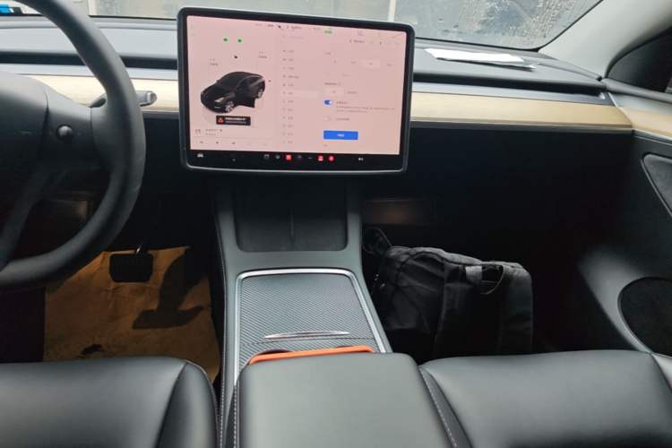 Used Tesla Model Y 2022 Revised Version Rear-Wheel Drive Audio And AC Panel