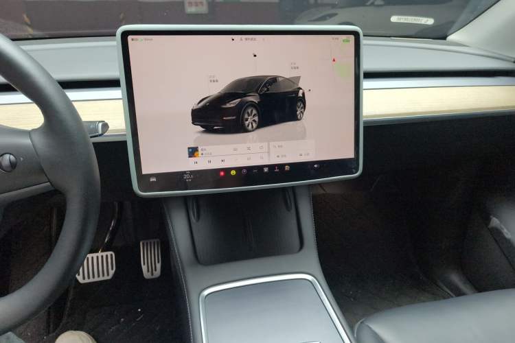 Used Tesla Model Y 2022 Revised Version Rear-Wheel Drive Audio And AC Panel