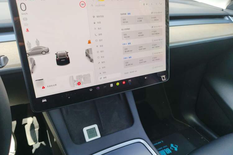 Used Tesla Model Y 2022 Rear-Wheel-Drive Version Audio And AC Panel