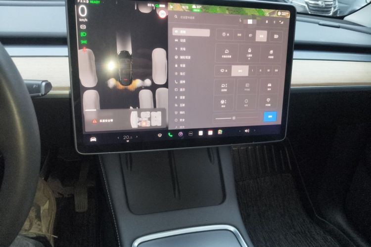 Used Tesla Model Y 2022 Rear-Wheel-Drive Version Audio And AC Panel
