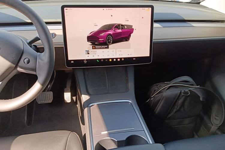 Used Tesla Model Y 2022 Rear-Wheel-Drive Version Audio And AC Panel