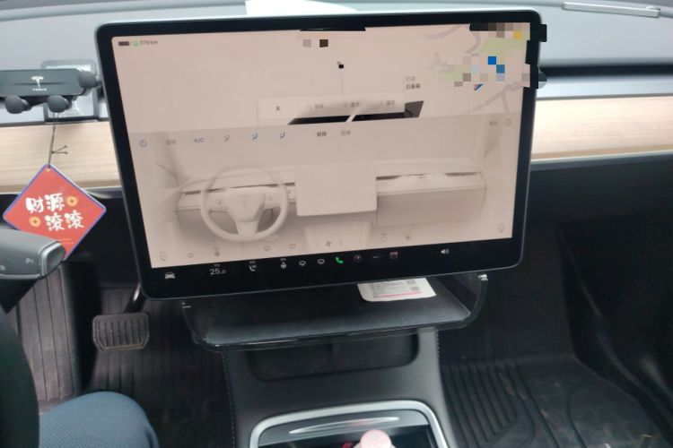 Used Tesla Model Y 2022 Rear-Wheel-Drive Version Audio And AC Panel