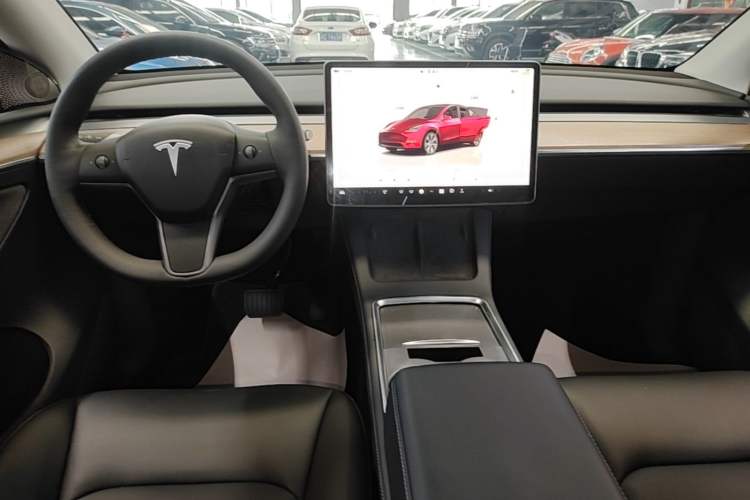 Used Tesla Model Y 2022 Rear-Wheel-Drive Version Audio And AC Panel