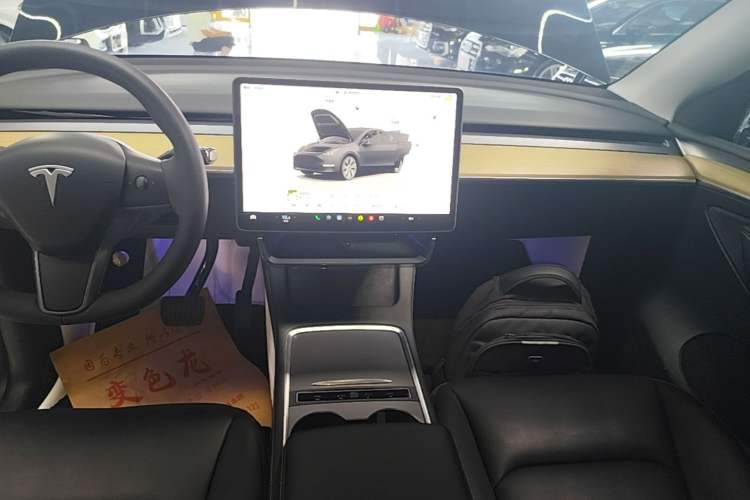 Used Tesla Model Y 2022 Revised Version Rear-Wheel Drive Audio And AC Panel