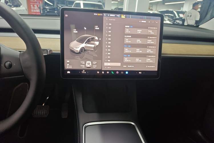 Used Tesla Model Y 2022 Revised Version Rear-Wheel Drive Audio And AC Panel