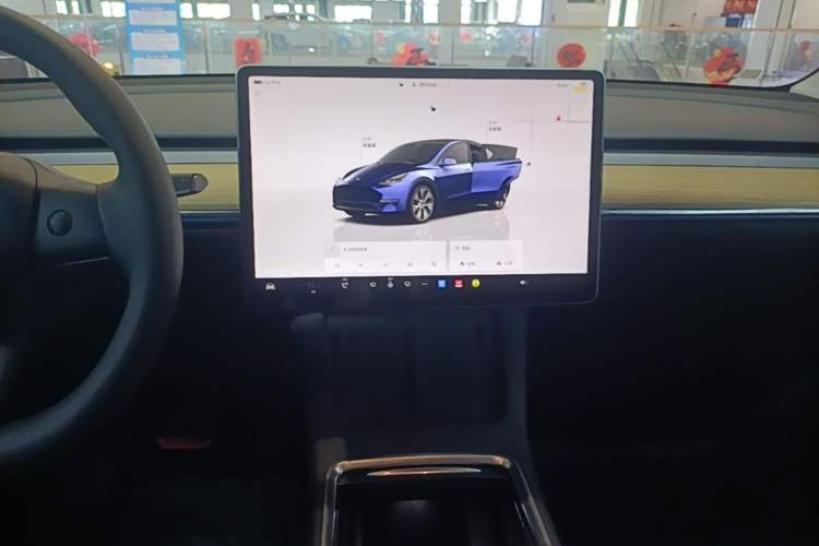Used Tesla Model Y 2022 Rear-Wheel-Drive Version Audio And AC Panel