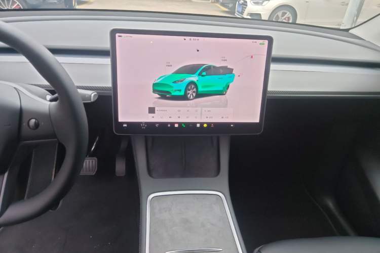 Used Tesla Model Y 2022 Revised Version Rear-Wheel Drive Audio And AC Panel