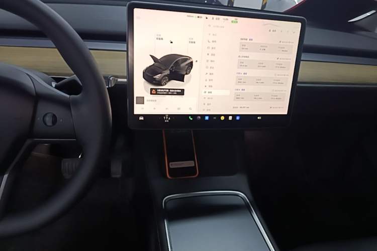 Used Tesla Model Y 2022 Rear-Wheel-Drive Version Audio And AC Panel
