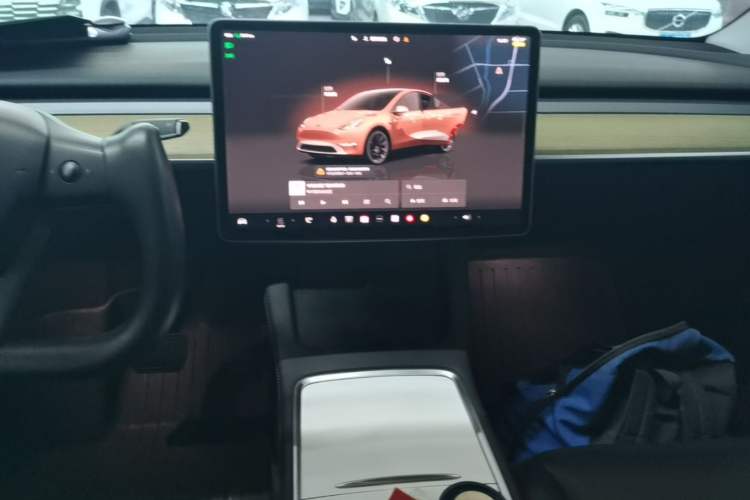 Used Tesla Model Y 2022 Revised Version Rear-Wheel Drive Audio And AC Panel