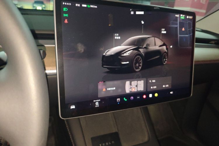 Used Tesla Model Y 2022 Rear-Wheel-Drive Version Audio And AC Panel