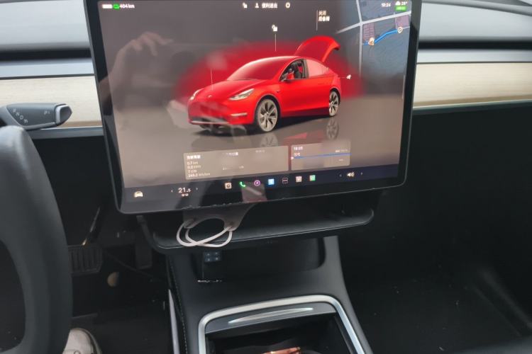 Used Tesla Model Y 2022 Revised Version Rear-Wheel Drive Audio And AC Panel