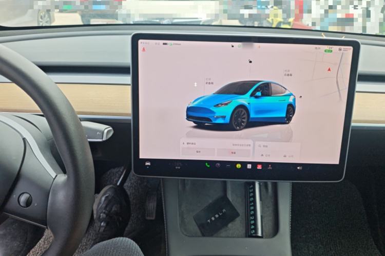 Used Tesla Model Y 2022 Rear-Wheel-Drive Version Audio And AC Panel