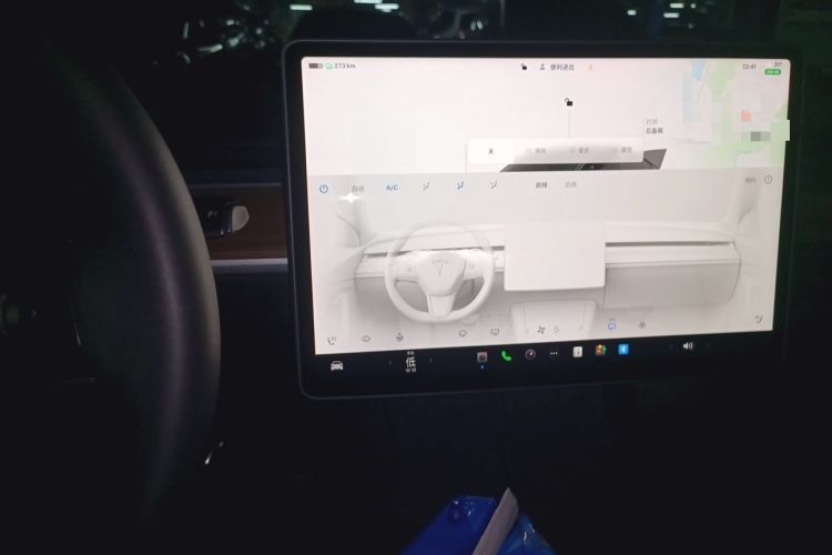 Used Tesla Model Y 2022 Rear-Wheel-Drive Version Audio And AC Panel