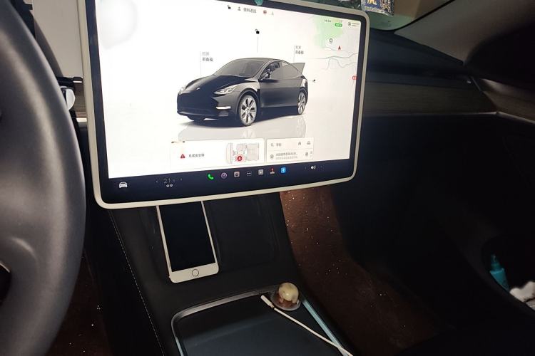 Used Tesla Model Y 2022 Revised Version Rear-Wheel Drive Audio And AC Panel