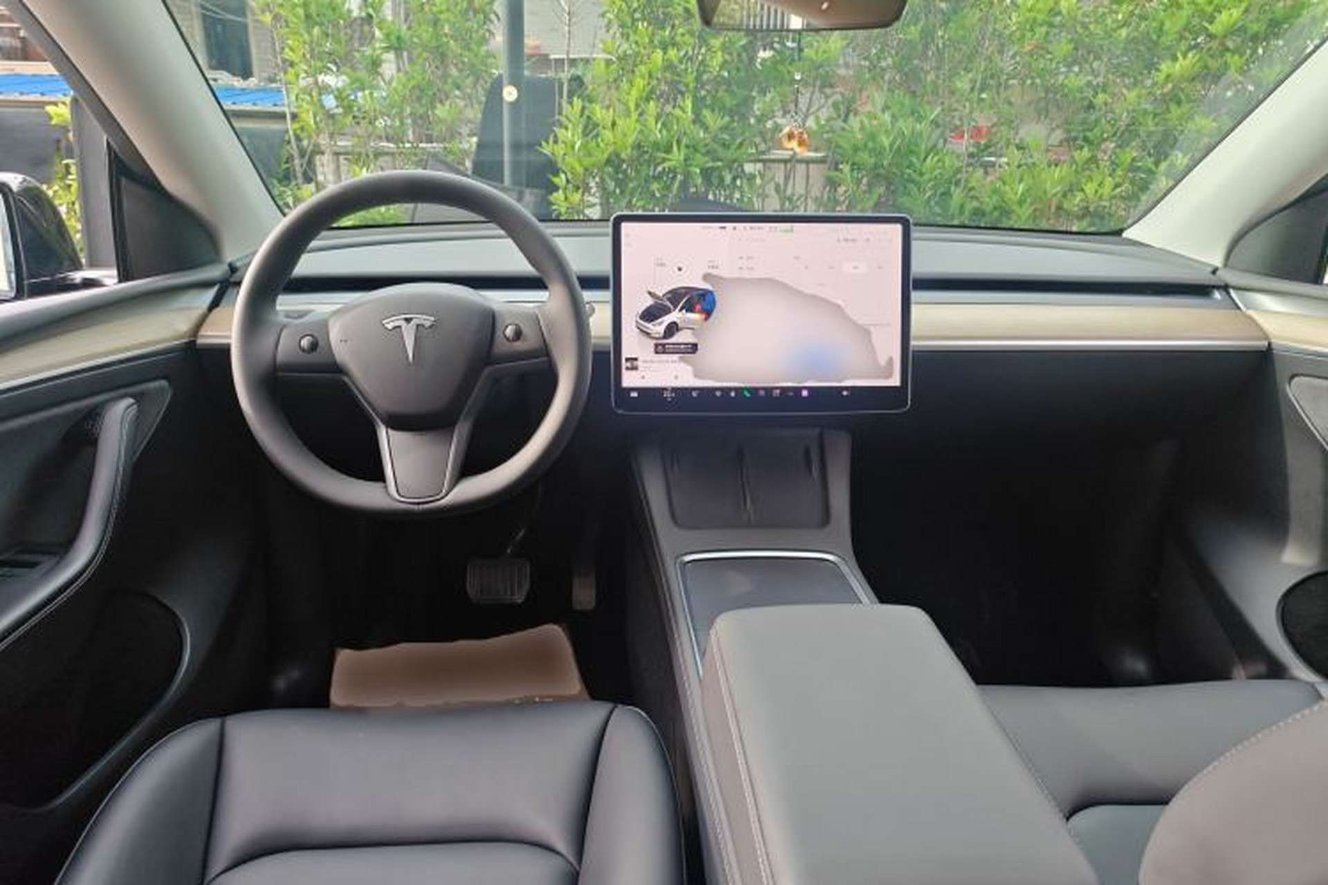 Used Tesla Model Y 2022 Revised Version Rear-Wheel Drive Center Console