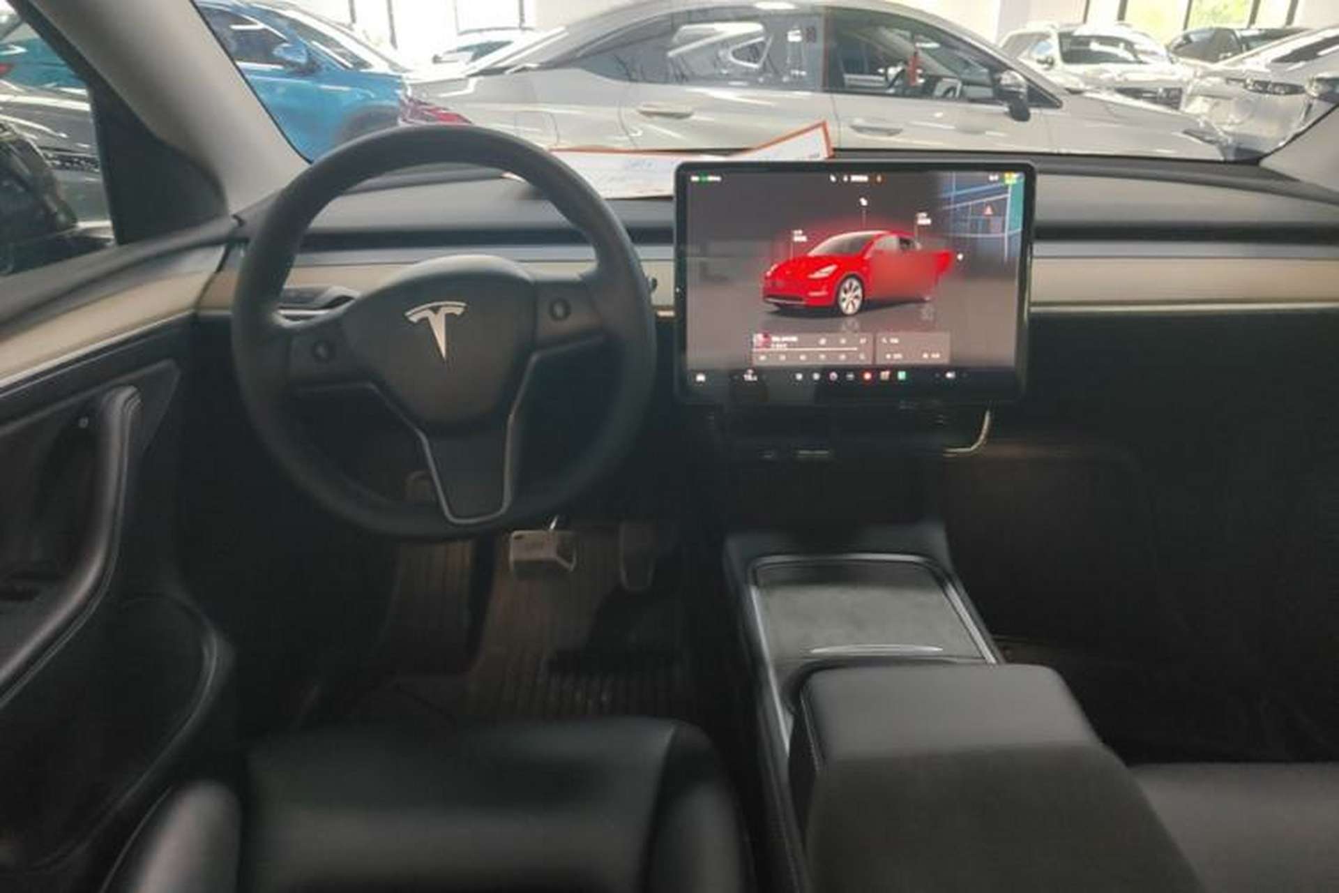Used Tesla Model Y 2022 Revised Version Rear-Wheel Drive Center Console