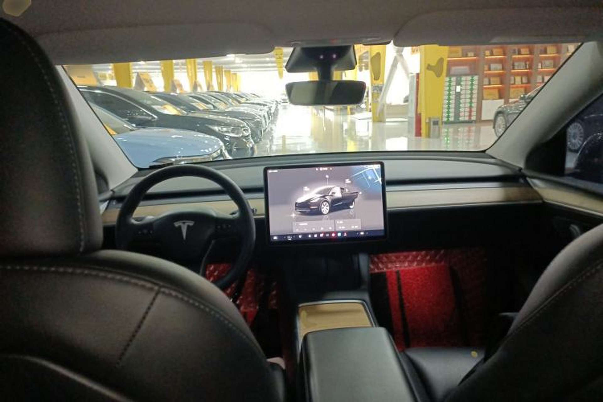 Used Tesla Model Y 2022 Revised Version Rear-Wheel Drive Center Console