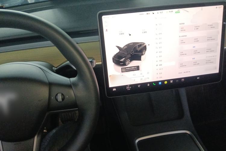 Used Tesla Model Y 2022 Revised Version Rear-Wheel Drive Center Console