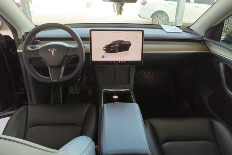 Used Tesla Model Y 2022 Revised Version Long-Range All-Wheel Drive Center Console